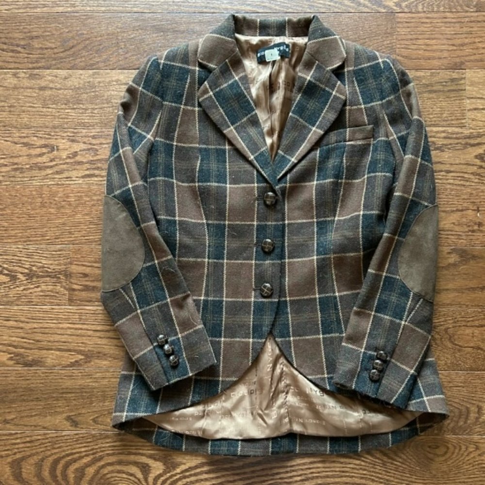 ❌️SOLD❌️- Checkered jacket